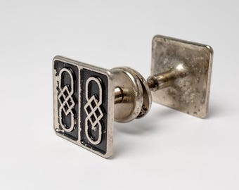 Metal door handles Round silver door knob Rustic collectibles front door handle