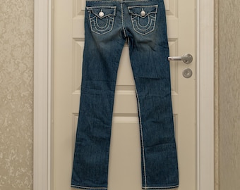 True Religion Billy Super T Jeans: Y2K American Denim (W27 L32)
