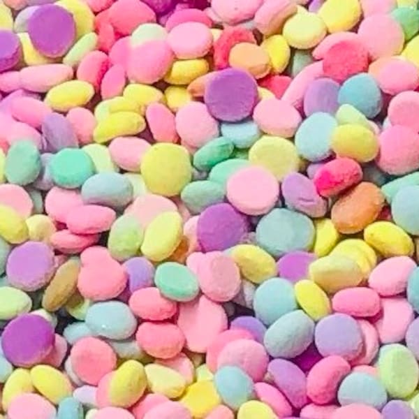 Gingerbread House Supply Faux Candy Dot Mix Multiple Colors Bright