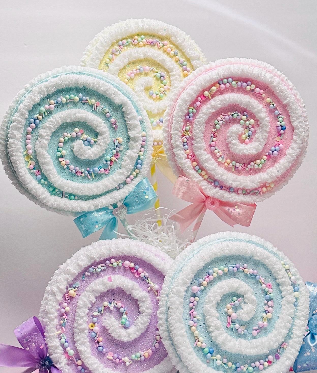 Pastel Fancy Lollipop Candy
