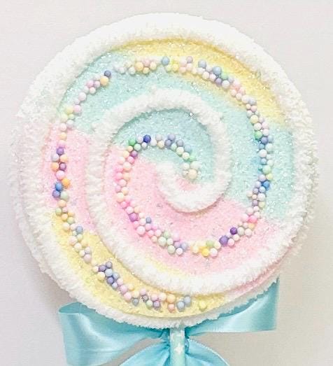 Lollipop Pastel 3 Color Candy Land With Candy Bits