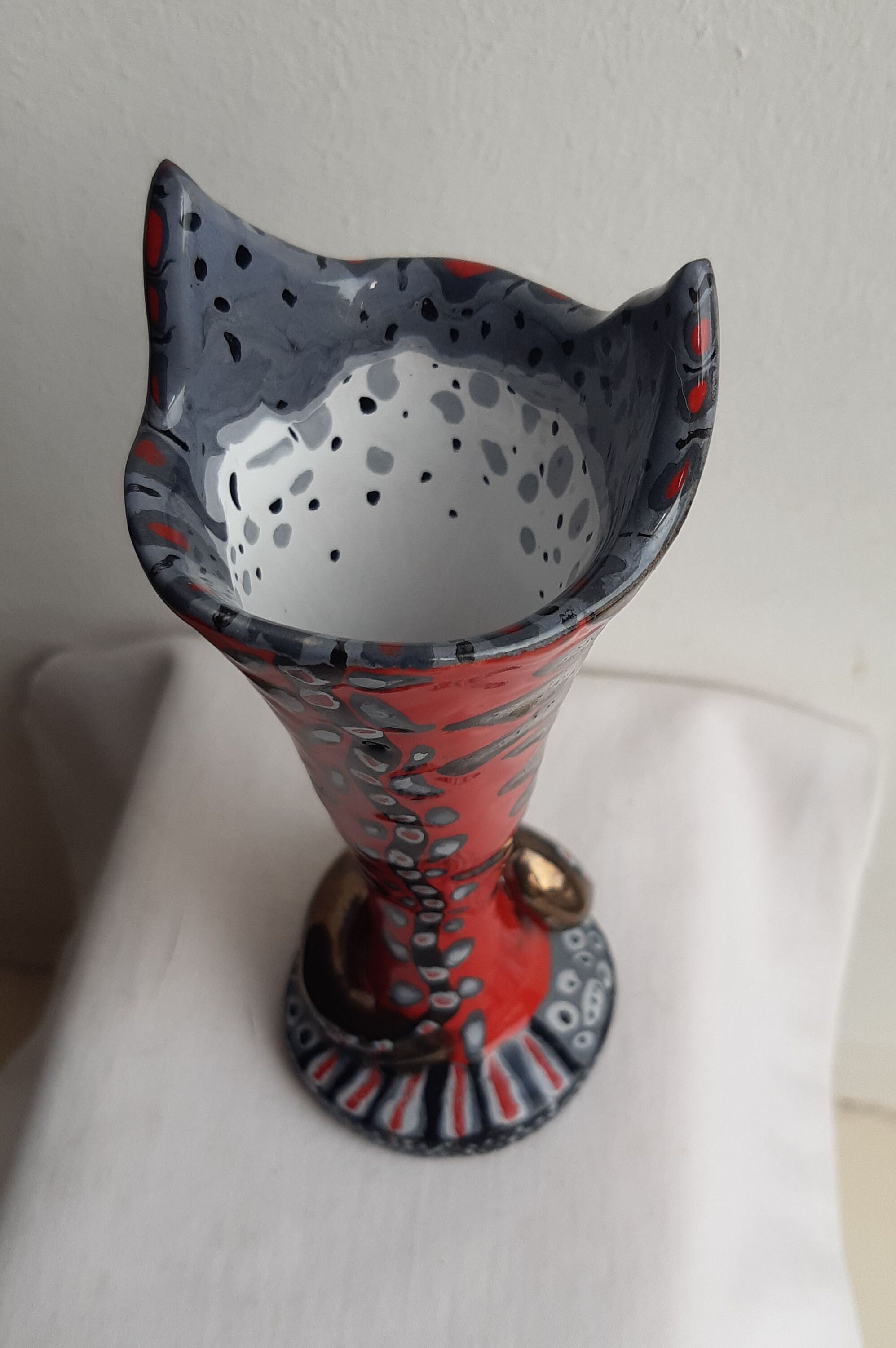 Ceramic glasses Handpainted glasses Ceramic handmade Etsy