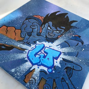 Personalised Custom Graffiti Canvas