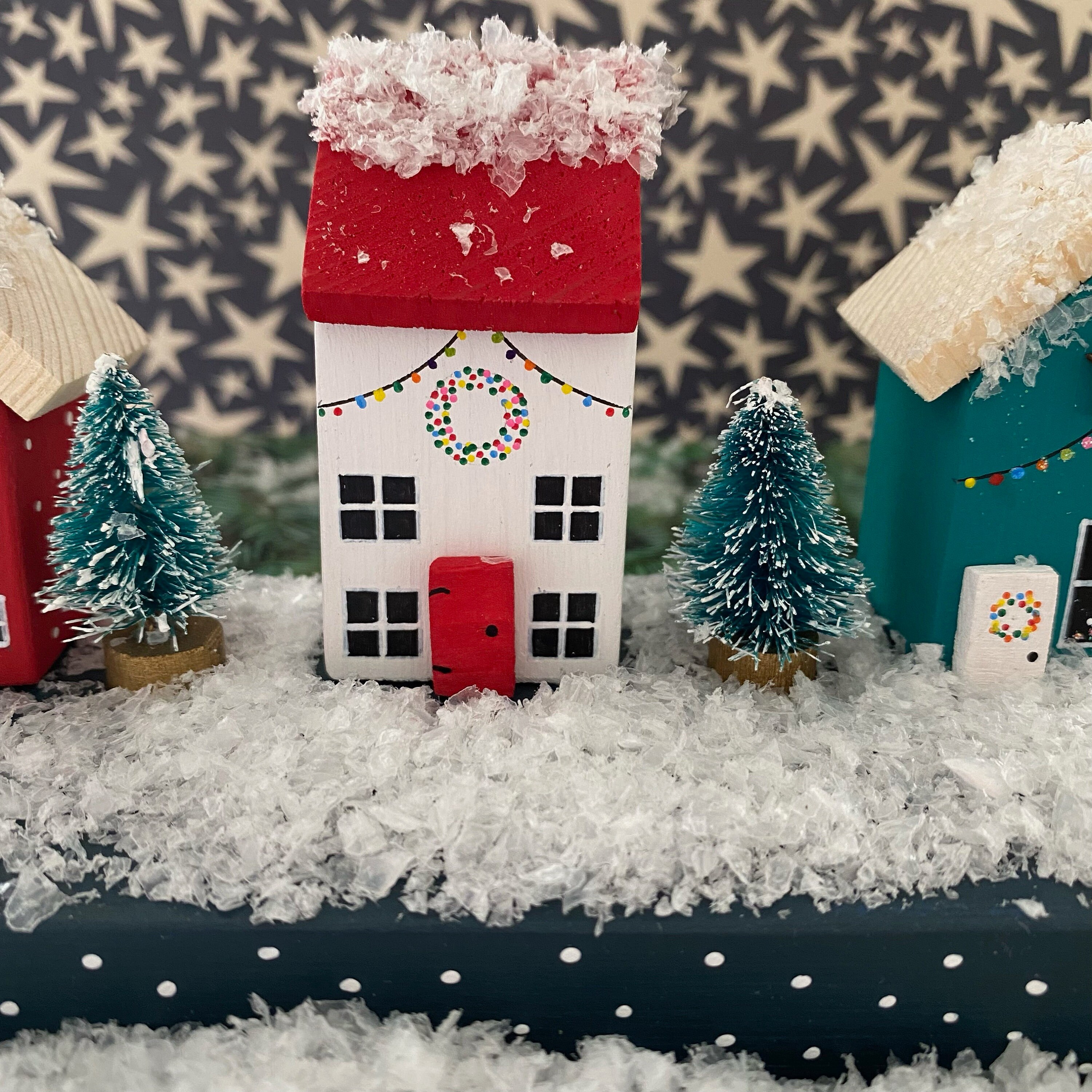 Personalised Miniature Christmas Houses Christmas Ornament - Etsy UK