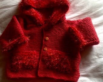 Ensemble capuchon et chaussons pour bébé taille 3 - 6 mois