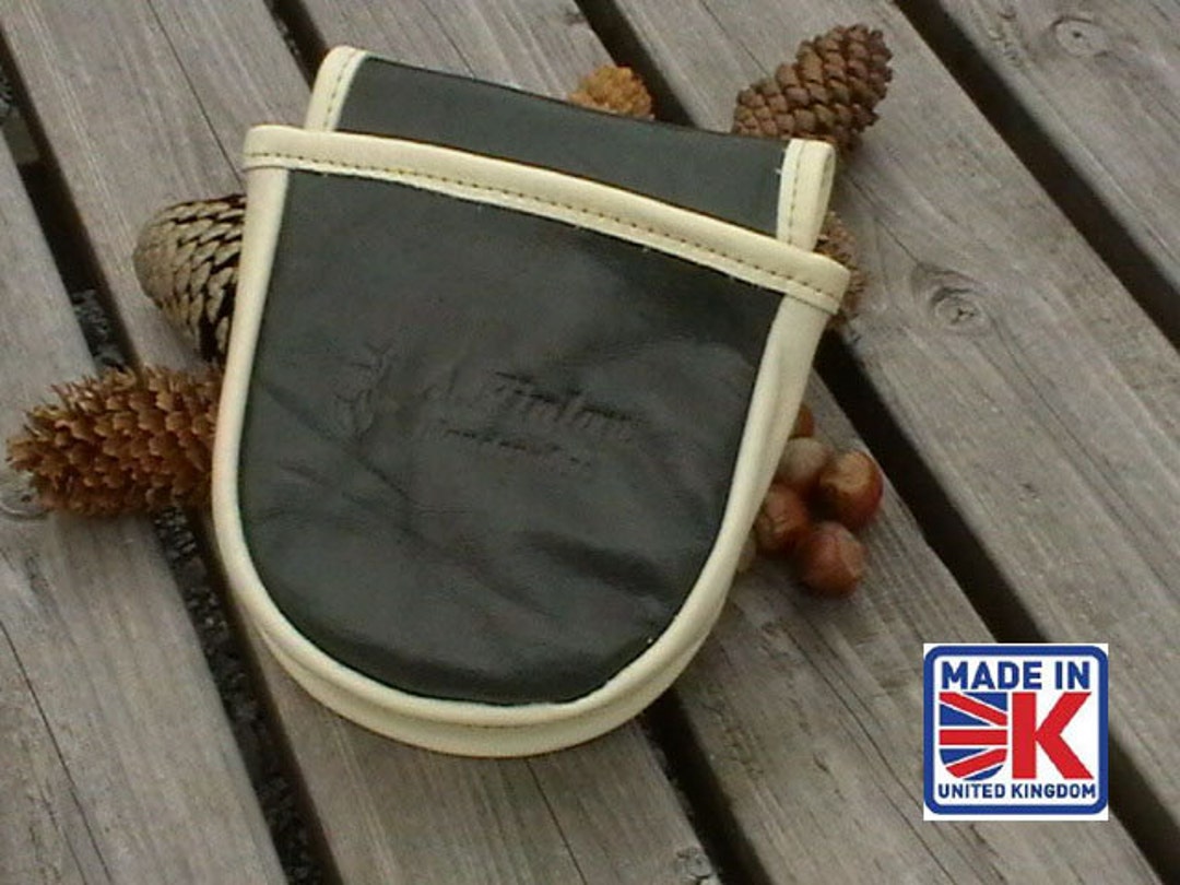 Leather Shooting Cartridge Bag Pouch Clay Pigeon Skeet Shell Shooters