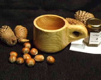 Kuksa Cup Olive wood, kuska wooden cup small bowl bushcraft camping hiking