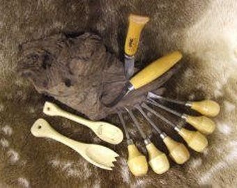 Träsnideri-kit 2, träsnideri-gör-det-själv-kit