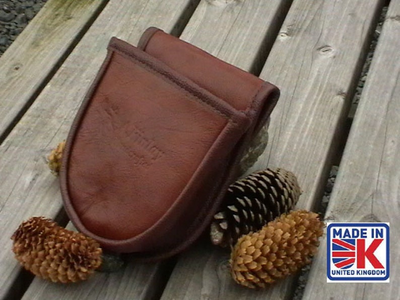 Canvas Leather Shot Gun Shell Pouch With Belt CT10005 - The Home Depot