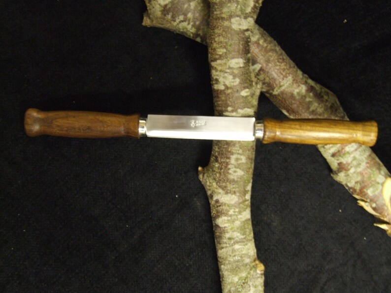Bushcraft Draw Knife Large Carving Whitling Shave Knife Etsy