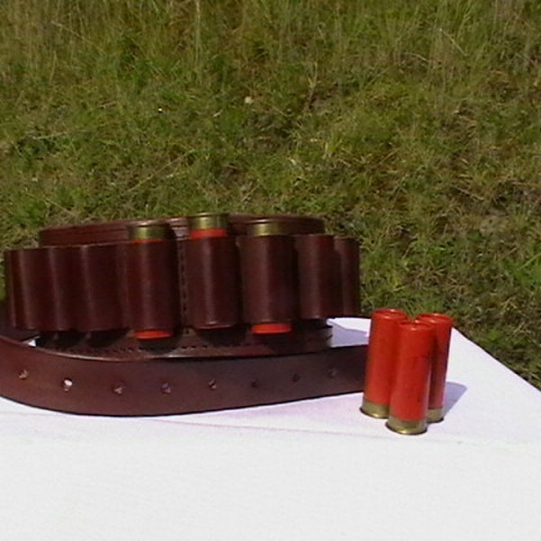 Leather Shotgun Sling Etsy