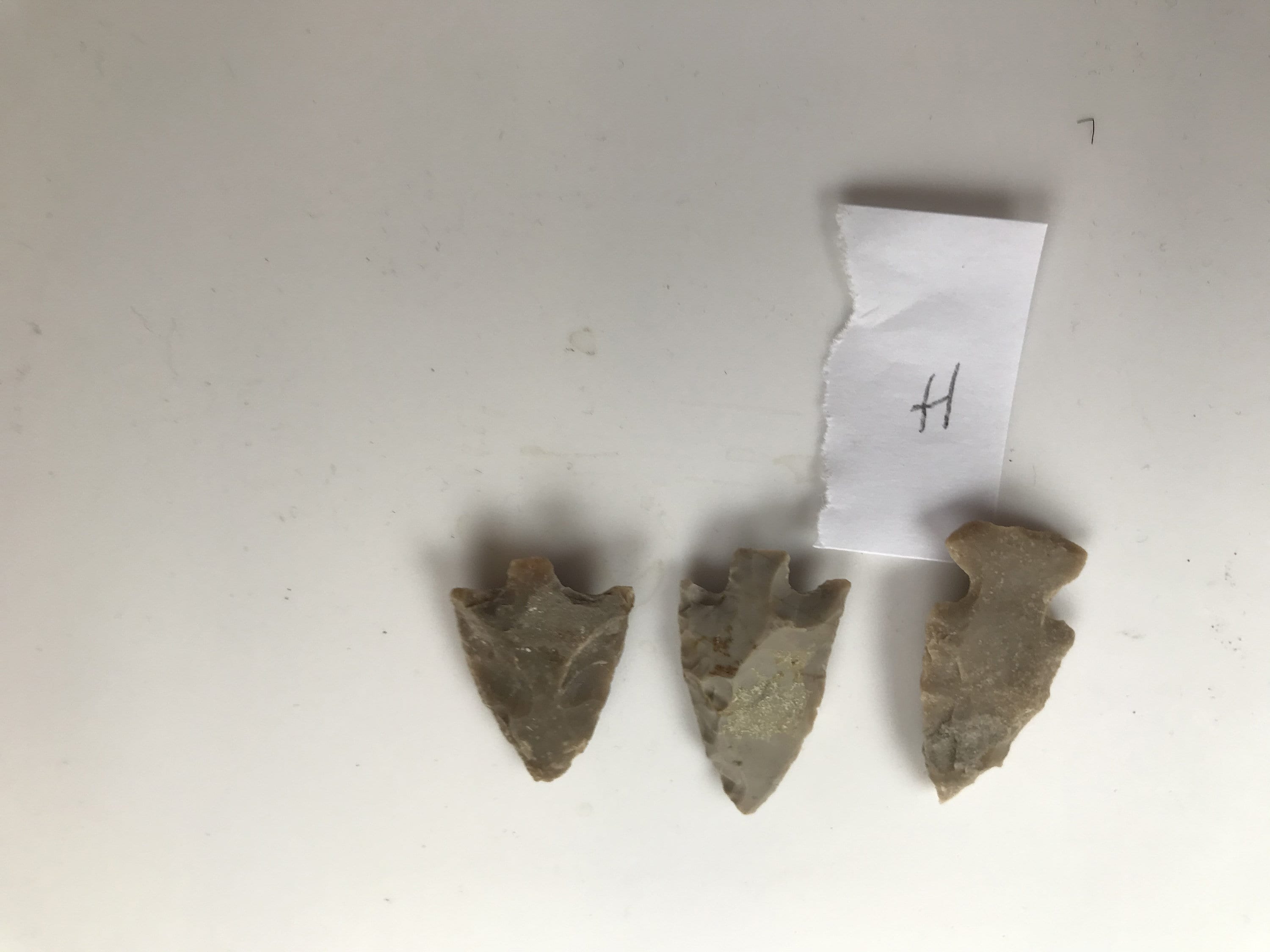 Arrowheads hand knapped genuine flint H Jewelry Making & Beading Craft
