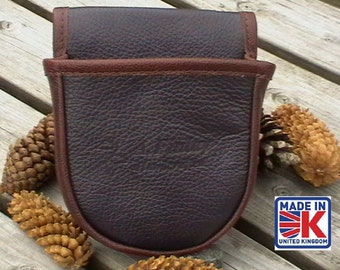 Cuir Cartouche de Tir Sac Pochette Clay Pigeon Skeet Shell Shooters en bas de la ligne de chasse