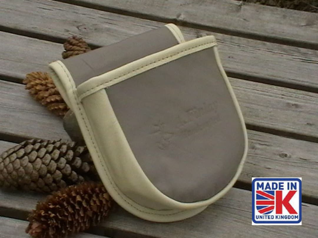 Leather Shooting Cartridge Bag Pouch Clay Pigeon Skeet Shell Shooters