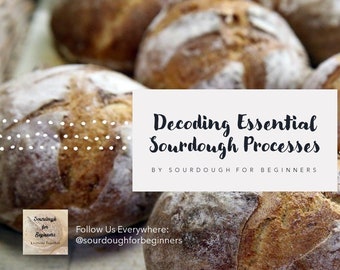 Sourdough Essentials Guide - Decode Sourdough - Learn which Processes are Essential and which are Optional -  by Sourdough for Beginners