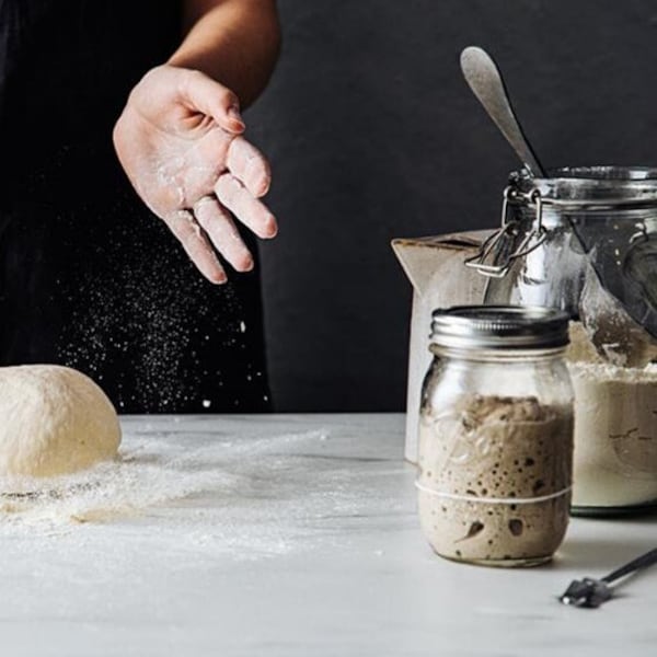 Levain déshydraté au levain - Célèbre entrée nommée Mama par Sarah de Levain pour débutants - 15 grammes - Avec instructions complètes