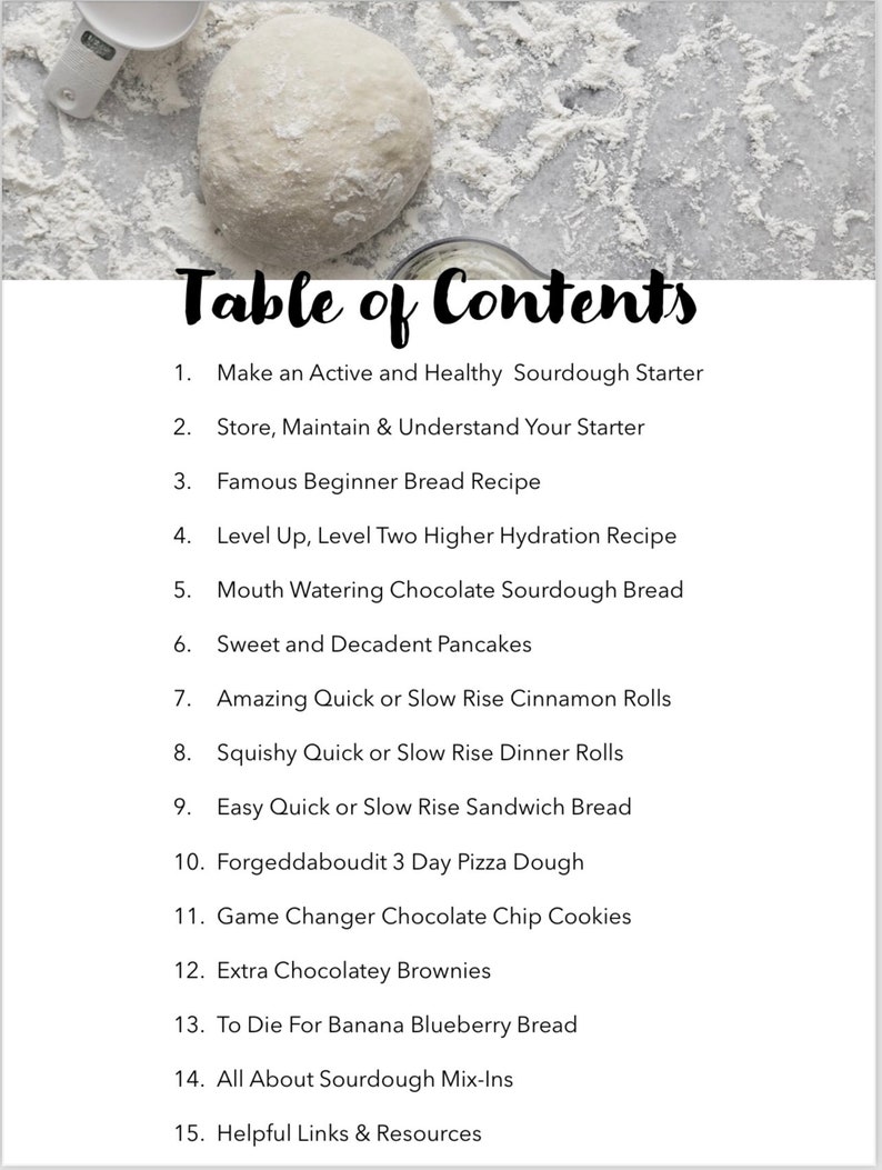 The Ultimate Guide to Sourdough Bread and Discard Recipes EBook image 2