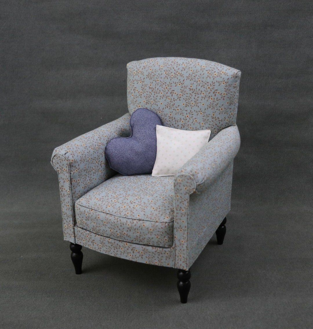 1/4 Scale Upholstered Doll Chair for Ball Jointed Dolls Etsy