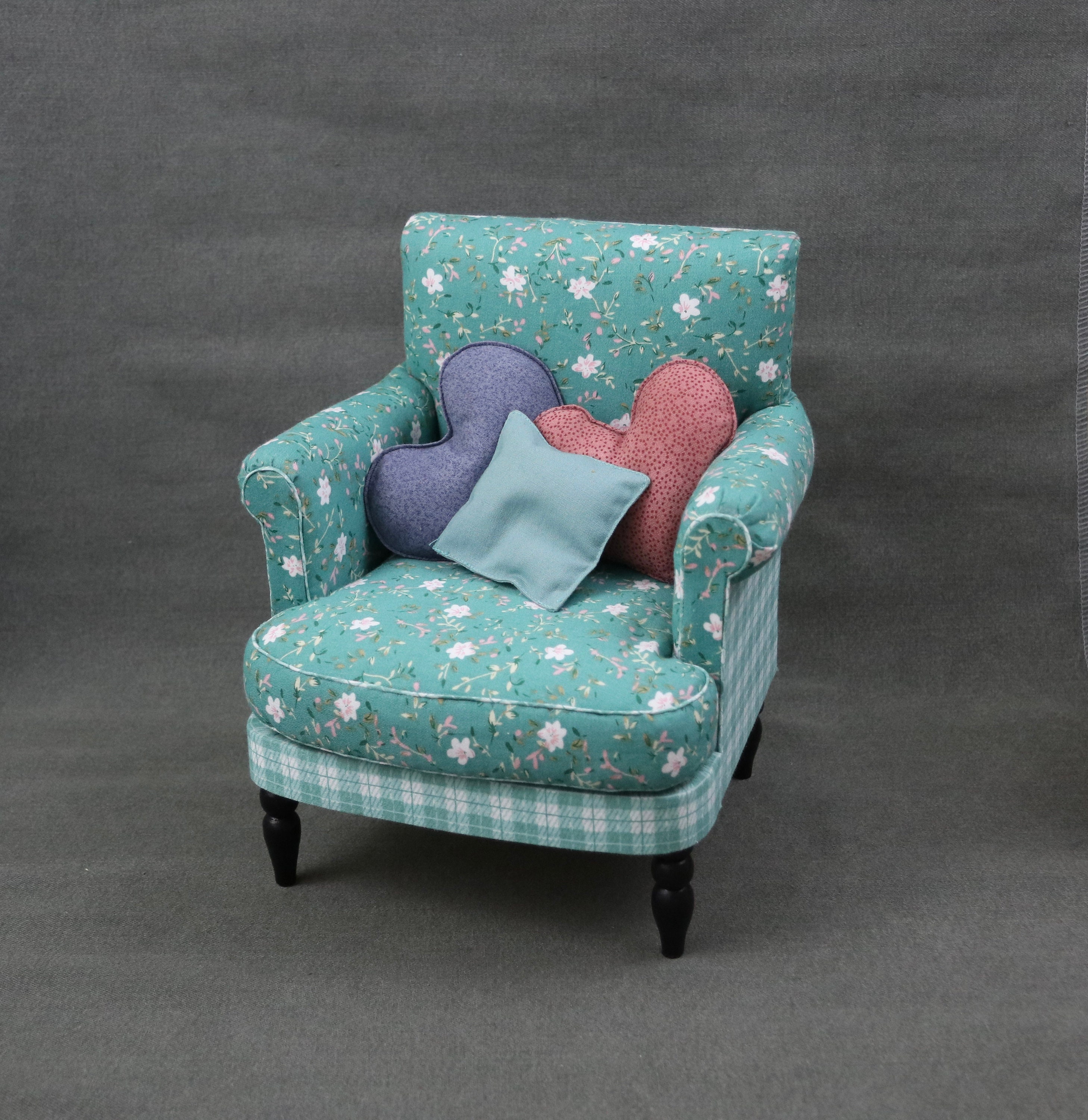 1/4 Scale Upholstered Doll Chair for Ball Jointed Dolls Etsy