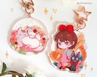 Cute Assorted SG Acrylic Keychains