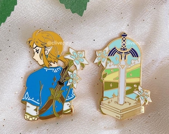 LOZ Breath of the Wild - Enamel Pins