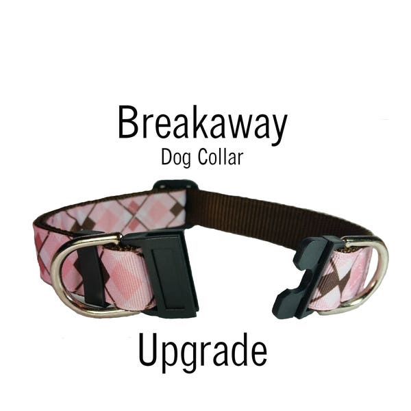 Break-away Dog Collar Hardware ADD ON *This must be purchased with a collar* This listing is only a hardware upgrade, not an actual collar