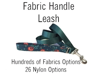 Add a Matching Leash * Fabric Handle Leash