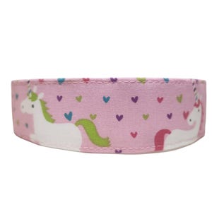 Unicorn Love - Custom Handmade Dog Collars & Cat Collars – Buckle, Martingale, Chain Martingale Options