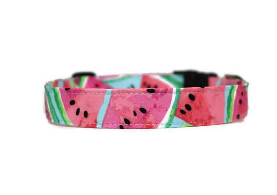 Watermelon Dog Collar, Summer Cat Collar, Made To Order - Available i…