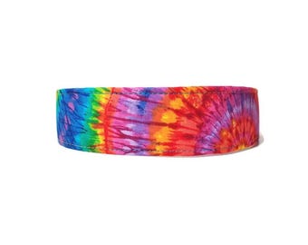 Tie-Dye Custom Handmade Dog Collars & Cat Collars – Buckle, Martingale, Chain Martingale