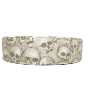 Skulls Custom Handmade Dog Collars & Cat Collars – Buckle, Martingale, Chain Martingale Options