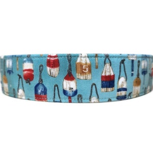 Vintage Nautical Custom Handmade Dog Collars & Cat Collars – Buckle, Martingale, Chain Martingale