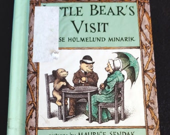 LITTLE BEAR'S VISIT (1989) Vintage Children's Book By Maurice Sendak - Like New Condition Hard Cover - Weekly Reader Book