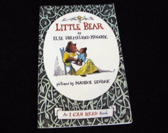 LITTLE BEAR'S FRIEND (1960) By Maurice Sendak - Vintage Children's Book - Very Good Condition Hardcover - An I Can Read Book