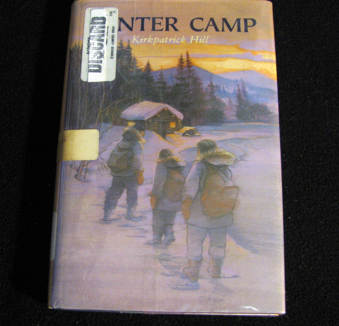 WINTER CAMP 1993 by Kirkpatrick Hill Suspenseful Mystery Chapter Book