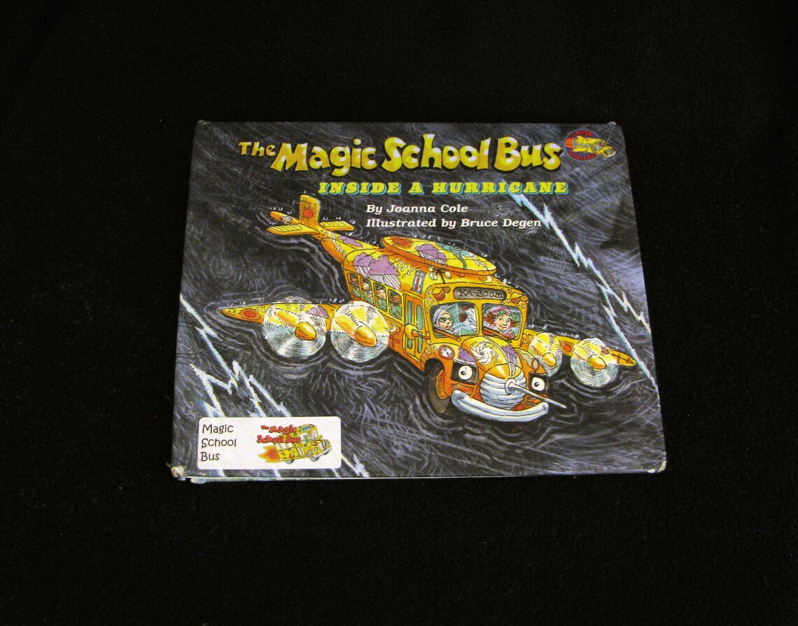 The MAGIC SCHOOL BUS Inside A Hurricane 1995 Vintage - Etsy