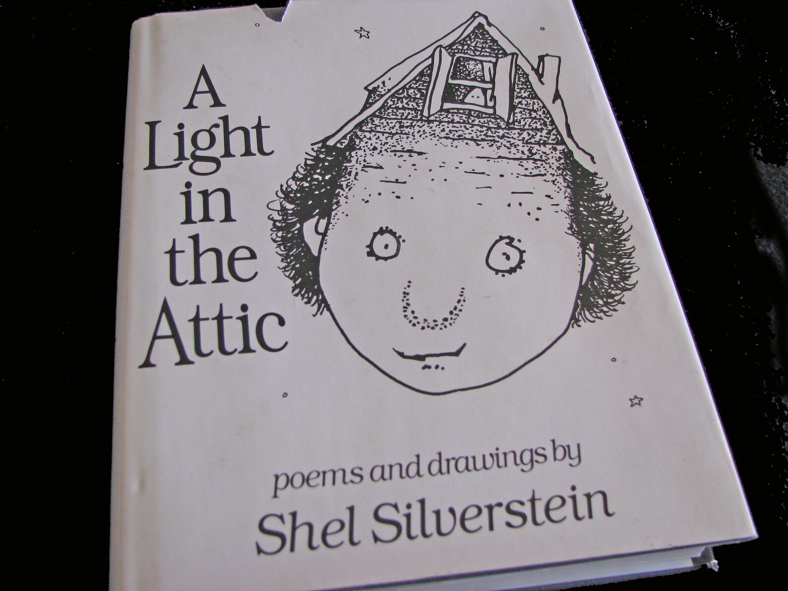A LIGHT in the ATTIC 1981 by Shel Silverstein Vintage Children's Poetry