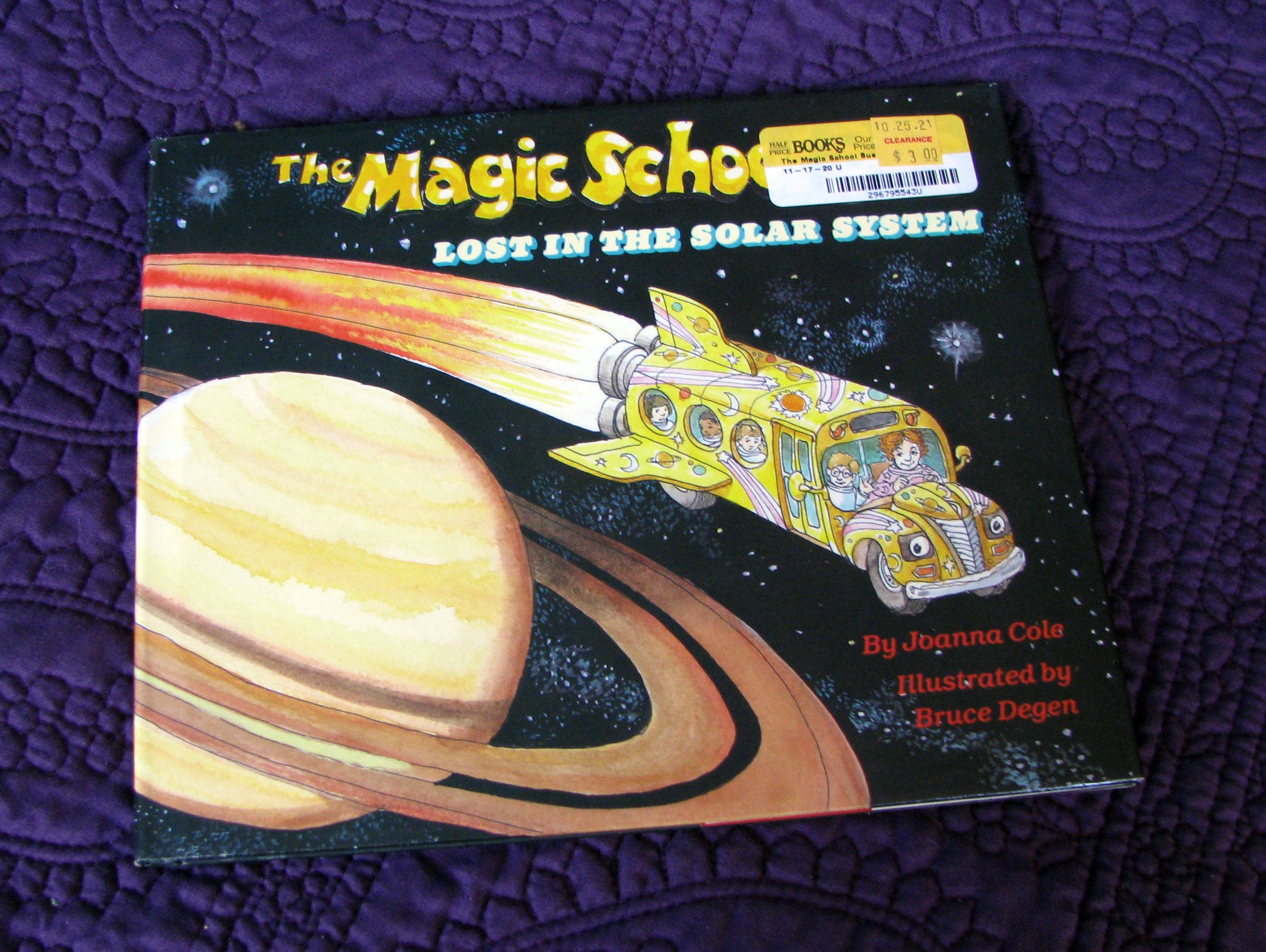 The MAGIC SCHOOL BUS Lost in the Solar System 1990 Like New Etsy
