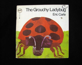 The GROUCHY LADYBUG (1977) Illustrated By Eric Carle - Excellent Condition - Soft Cover