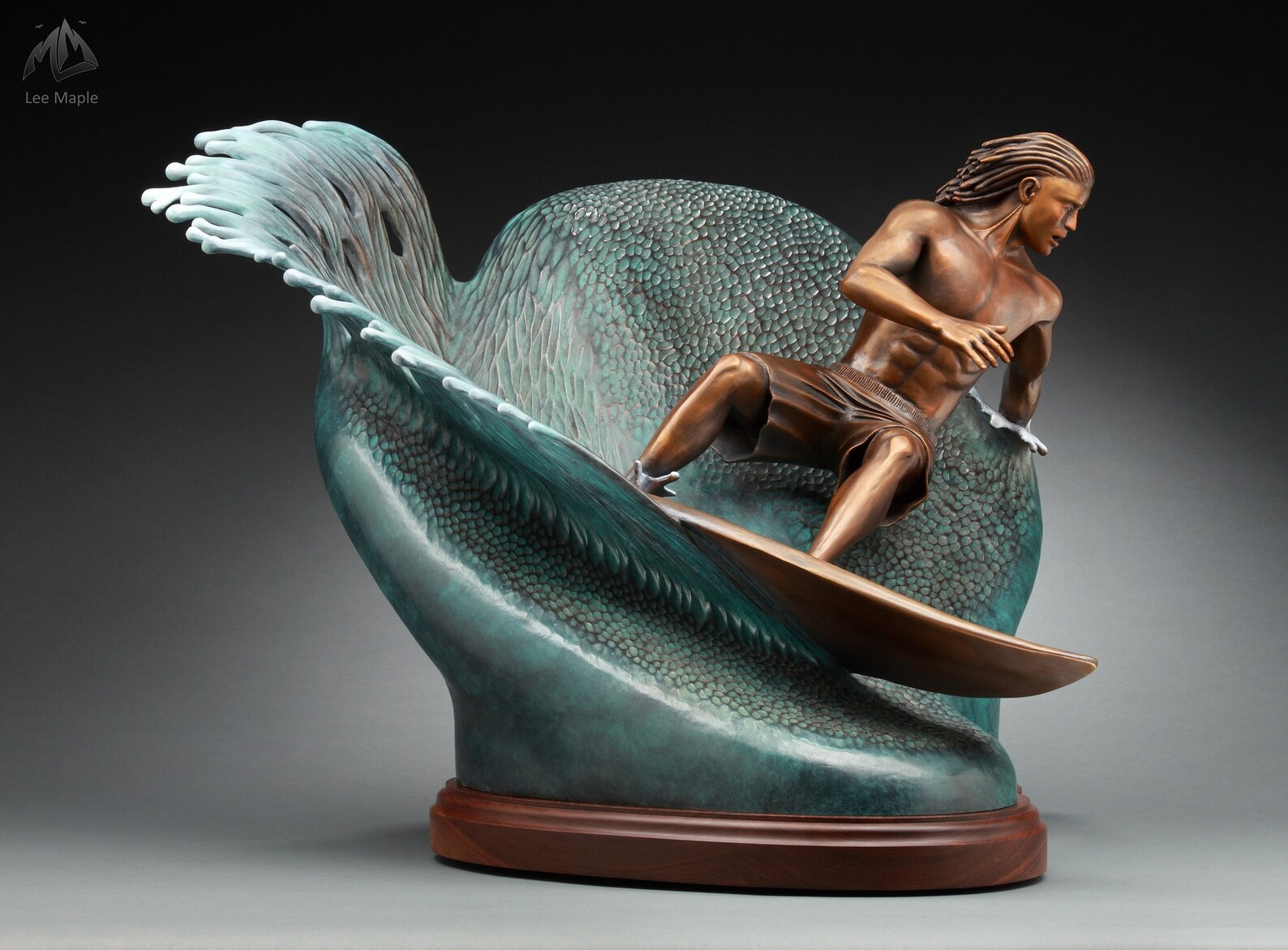 Surf's Up Bronze Sculpture Etsy
