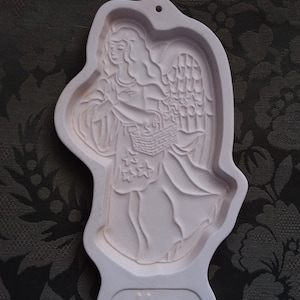 Longaberger 1994 Vintage Stoneware Cookie Mold Hope