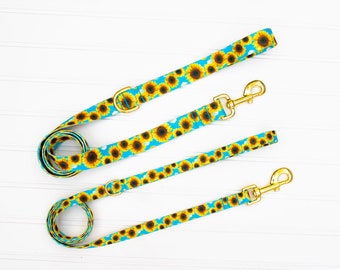 sunflower dog leash