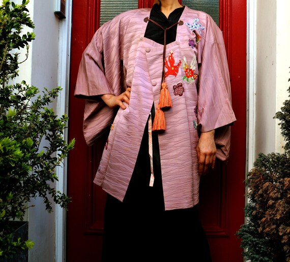 Customised Vintage Silk Japanese Light 