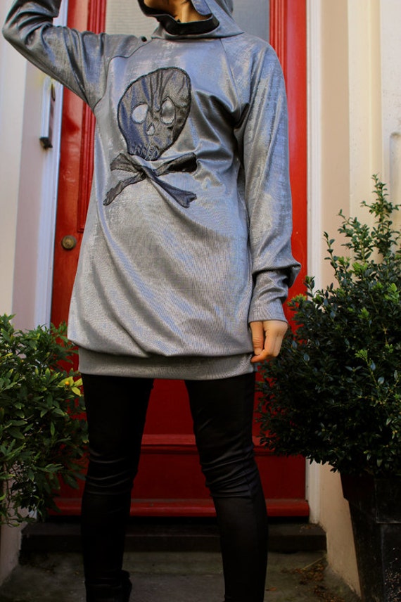 knee length dresses for ladies BADDIE BEHAVIOR HOODED MINI DRESS – AKIRA main image 0