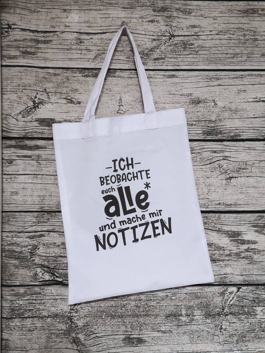 Einkaufstaschen mit sprüchen Clearance