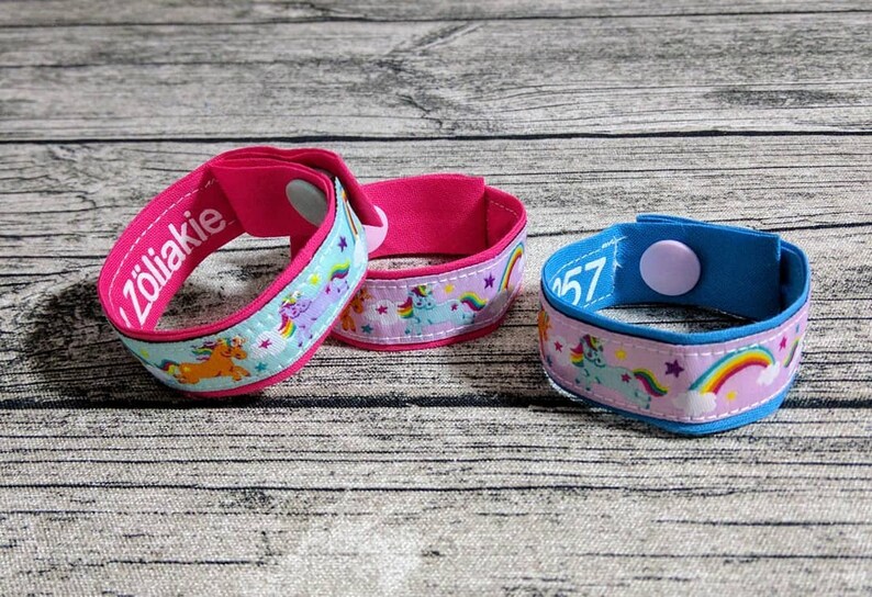 Kinder Notfall Armband Set - 8 Stück Wasserdichte Sicherheitsarmbänder Mit ID