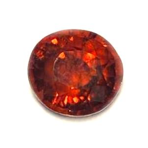 天然ヘソナイトオレンジガーネット 2.65 カラット オーバルカット