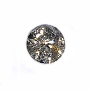 Diamante natural redondo brilhante, 0,56 quilates, pedra do mês de abril, pedra preciosa de noivado, diamante para anel