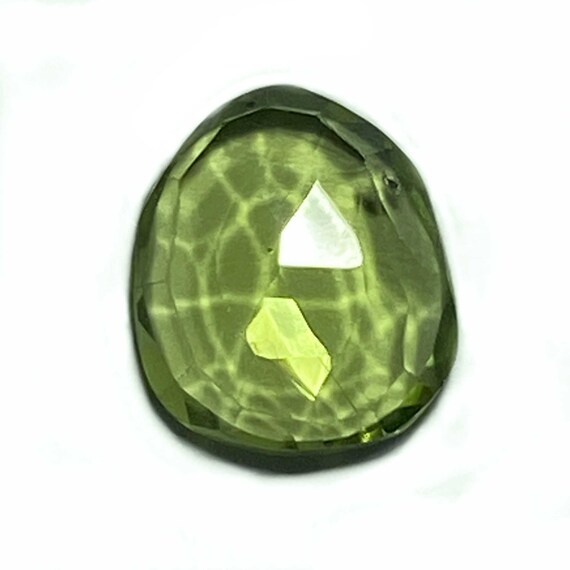 Ct Peridot Rose Cut, X Loose Gemstone, Natural August
