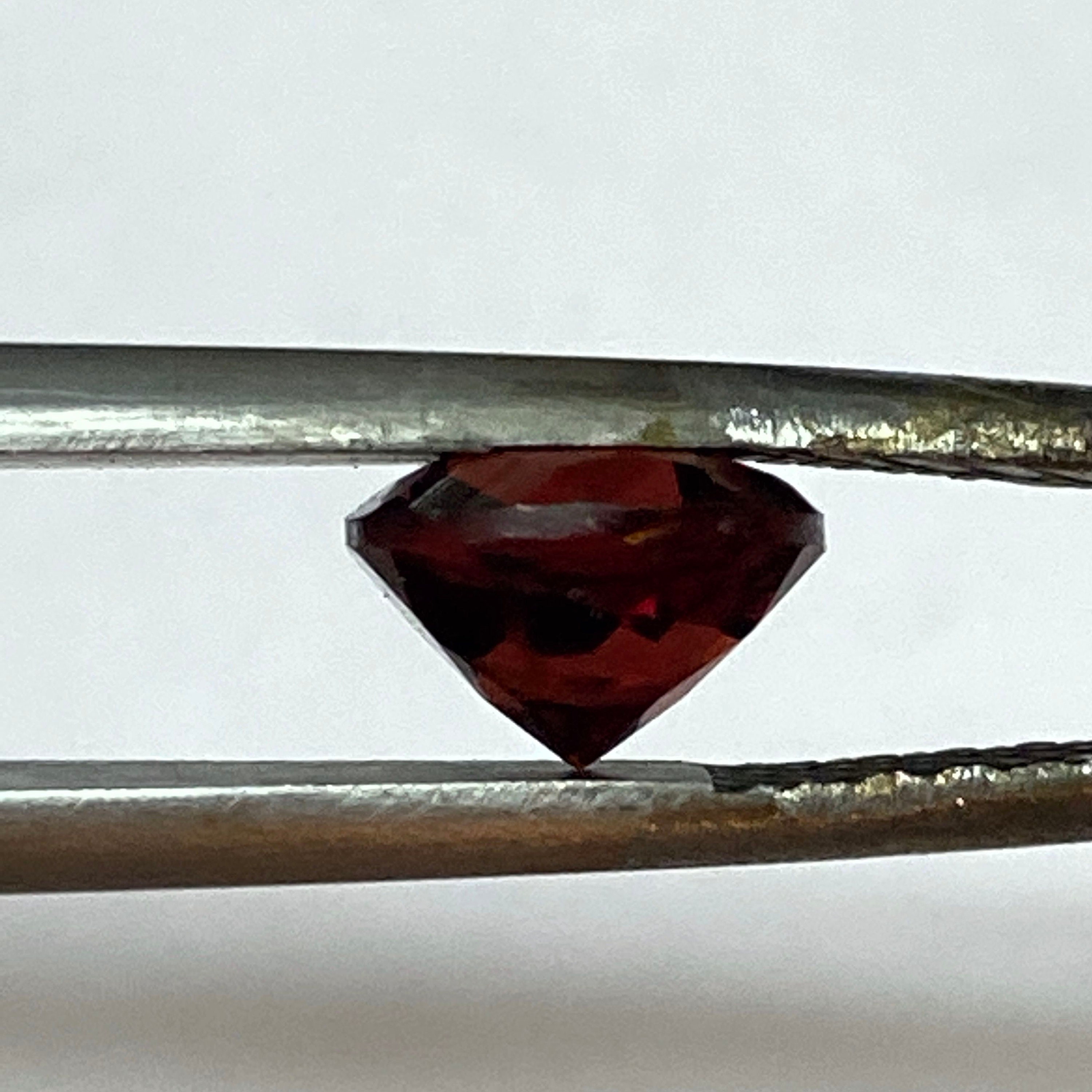 Perline Di Pietra Preziosa Di Granato Rosso Del Mozambico - Foto 10